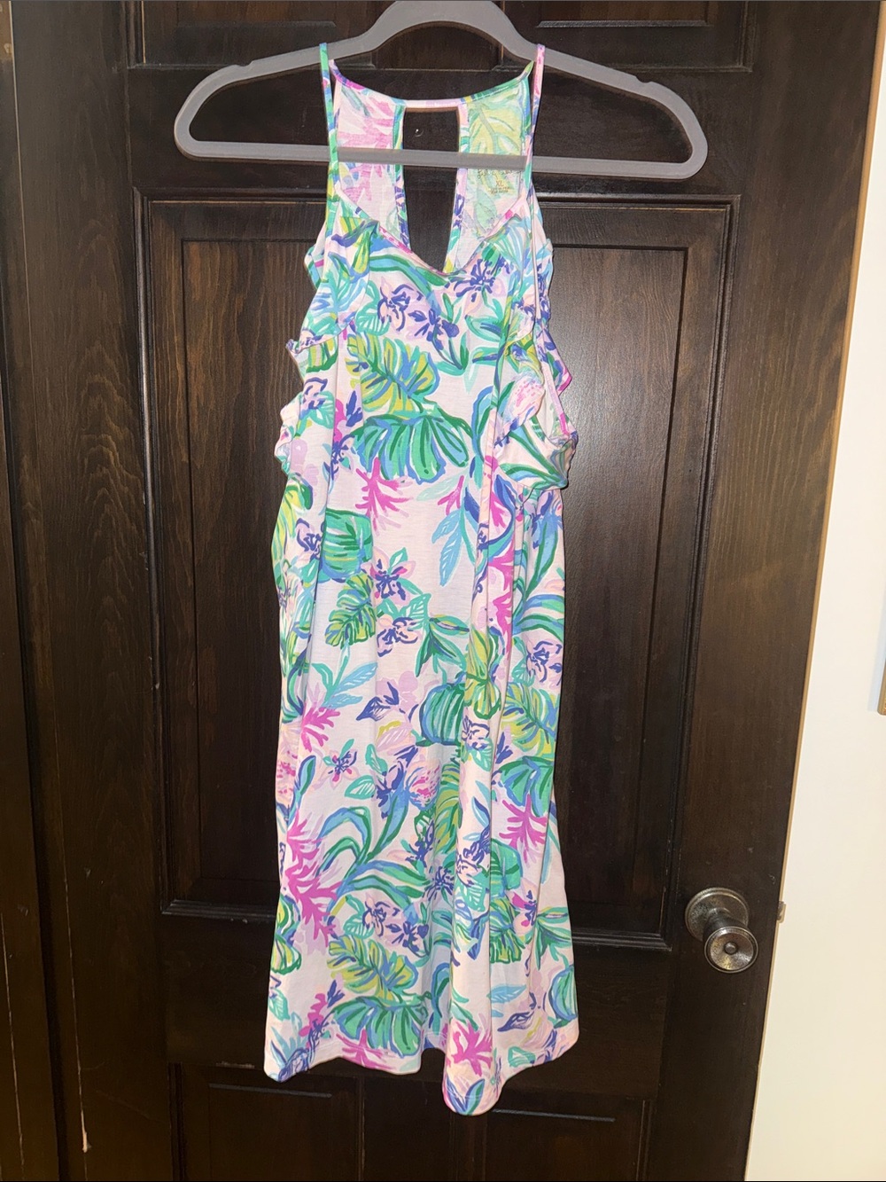 Lily Pulitzer Billie Dress, Mermaids in the Shade, XL, EUC